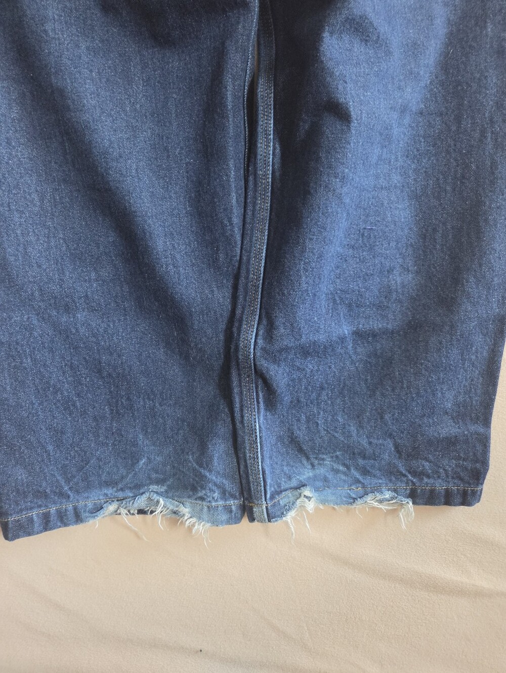 Carhartt WIP Nash Double Knee Pants Blur Denim Jeans Size 38 Waist - Picture 9 of 9